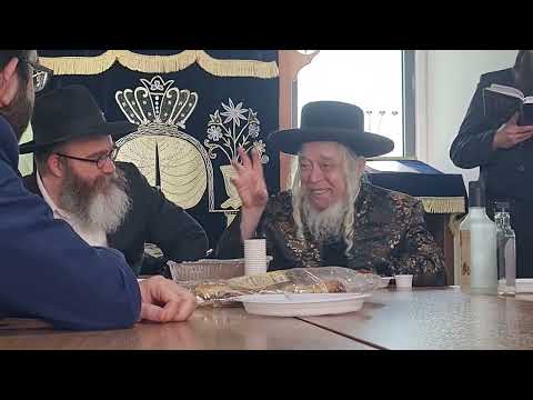 Kretchnif Siget Rebbe Visits Chabad Haus In Frankfurt, Germany