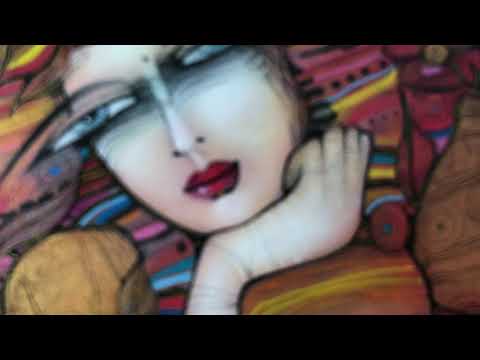 Albena Vatcheva, Pear Harvest.  Original oil on canvas available at Art House SF