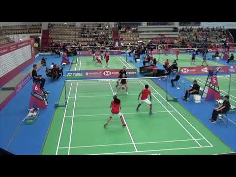 U19 Worlds 2019 Team Event :  England (Annie Lado & Rory Easton) v India