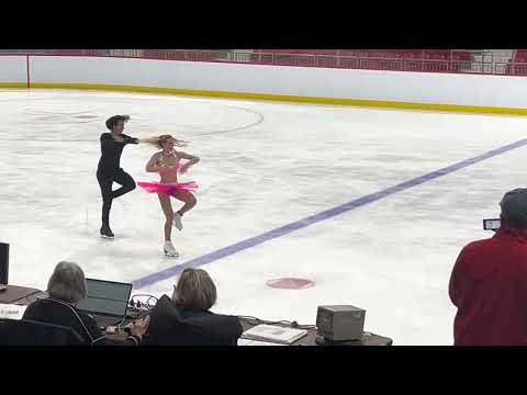 Eva PATE & Logan BYE - Beautiful Creatures Rhythm Dance - 2022 Lake Placid Ice Dance International