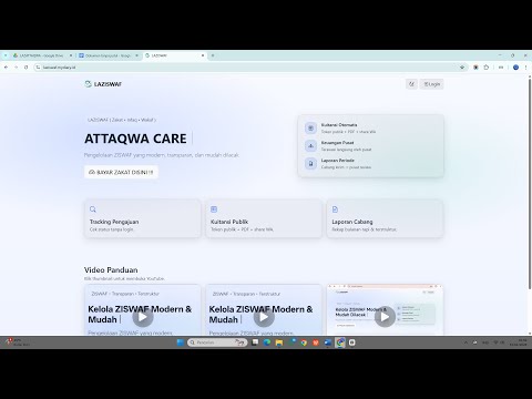 Panduan Pembayaran Zakat/Infaq