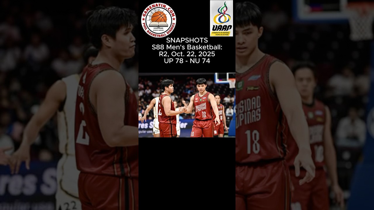 Snapshots: Men's Basketball - UP 78 - NU 74