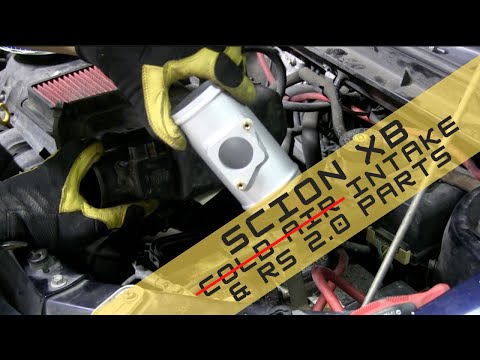 SCION xB COLD AIR ERR SHORT RAM INTAKE MOD & RS 2.0 PARTS