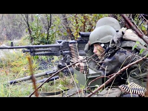 FN MAG Machine Gun Live-fire