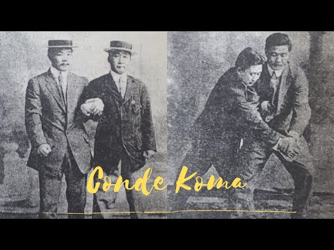 Self defense techniques of Mitsuyo Maeda (Conde Koma)  光世 前田