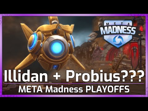 They went Illidan + PROBIUS??? - META Madness Playoffs - Heroes of the Storm