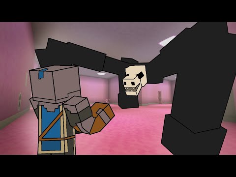 Escaping The Backrooms In Minecraft (Pink Dreams)