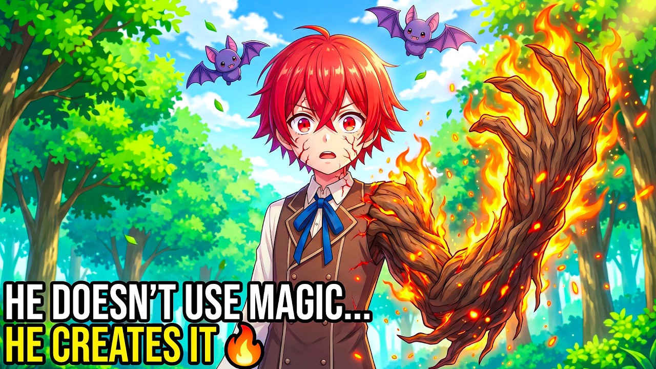 He reincarnates in another world without magic power, so he decides to create magic himself.