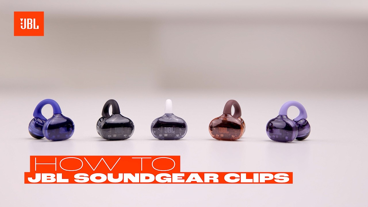 JBL Soundgear Clips | True wireless open-ear headphones