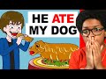 HER CRAZY BROTHER ATE HER DOG Weird True Animations