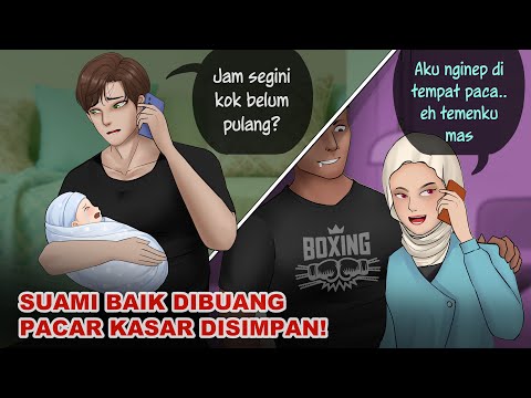JULY si Istri Hobby Selingkuh - Dapat berlian pilihnya Arang | Kartun Animasi Drama Keluarga