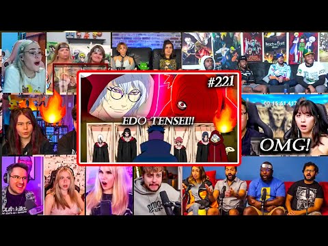 Kabuto Shows Edo Tensei! Tobi is scared?🔥"They're shocked"Shippuden 221 🇯🇵 REACTION MASHUP 疾風伝 海外の反応