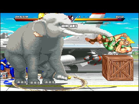 DHALSIM VS GUILE!