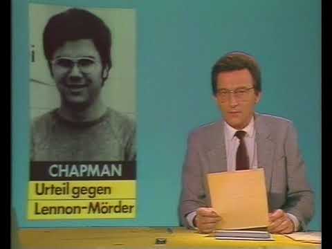 ARD 24.08.1981 - Tagesschau (u.a. Erdgas Pipeline) zum Sendeschluss, Programmtafeln und Testbild