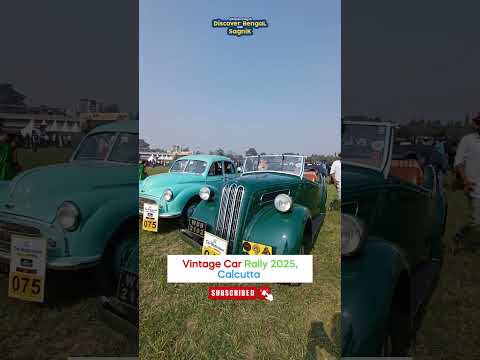 Thumbnail for 50 Years Old Vintage Car Rally in Kolkata. Full Video In The Channel. #kolkataculture #heritage by rally