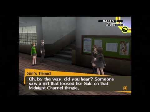 Persona 4 playthrough pt6 - An Unfortunate Fate/Return to TV Land