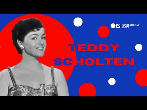 Teddy Scholten ganadora de Eurovision 1959 | Eurofandom Spain