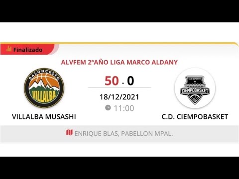 Alevin fem 10 VILLALBA MUSASHI - CD CIEMPOBASKET