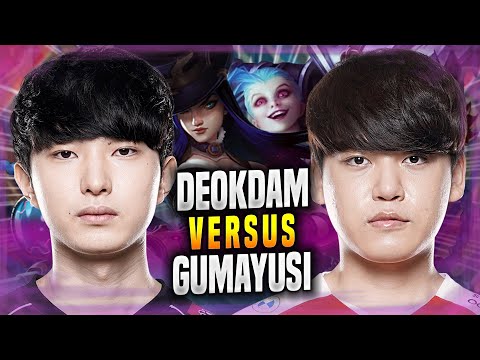 T1 GUMAYUSI vs DK DEOKDAM! - T1 Gumayusi Plays Jinx ADC vs DK Deokdam Caitlyn! | Preseason 2022