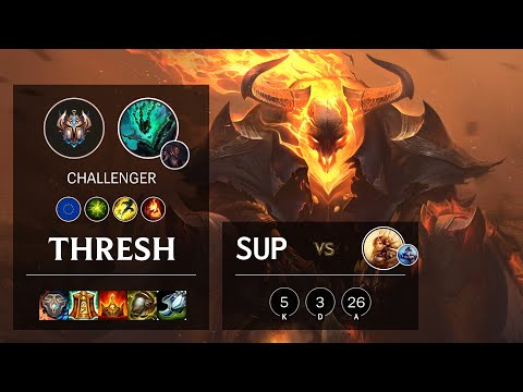 Thresh Support vs Leona - EUW Challenger Patch 10.20