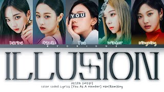 Download lagu aespa (에스파) 'Illusion (도깨비불)' - You As A Member [Karaoke] || 5 Members Ver. mp3