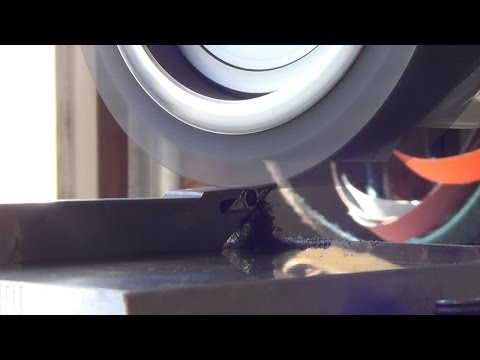 Knifemaking Tuesdays Week 94 - Dressing the belt drive wheel on the Tormach PSG612