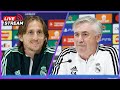 LIVE | Luka Modrić and Carlo Ancelotti press conference before Liverpool! | Champions League