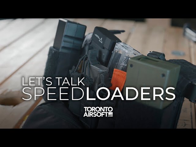 Vídeo relacionado con Gunyoo Airsoft Speed Loader 1000 Rondas Manivela BBS Cargador M4 Quick Loader Cargador Rápido 6 MM Tactical Magazine Pouch (Negro)