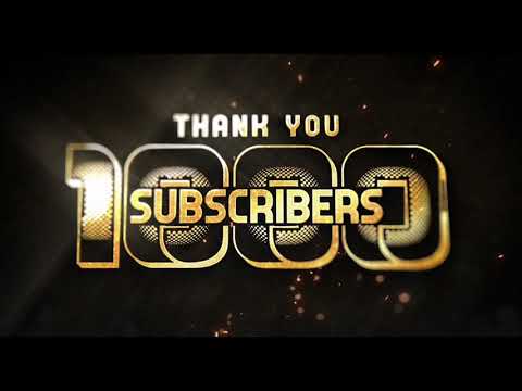 1000 subscribers celebration | thank you all | 1k subscribe special | whatsapp status | fs creation