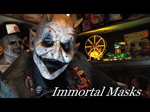 Immortal Masks Ringmaster  /  Silicone mask unboxing  / Halloween Shopping Saturdays  #32