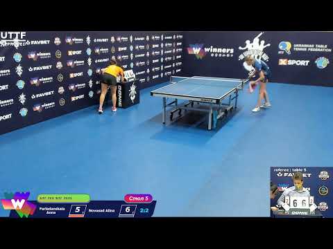 Farladanskaia Anna  -  Novosad Alina. League of best Table Tennis 5 19.12.2020 20:15