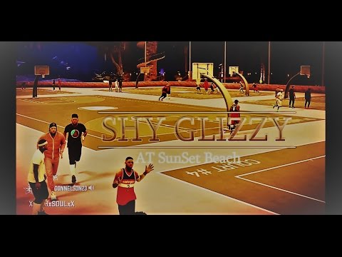 AWWWW!! Shy Glizzy AKA "Mr Awwsome" Balling @ Sunset Beach- NBA 2K17 My Park
