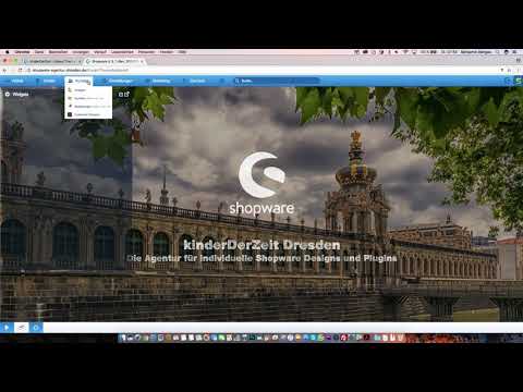 kDZ Shopware  Kiwani Theme  Anleitung