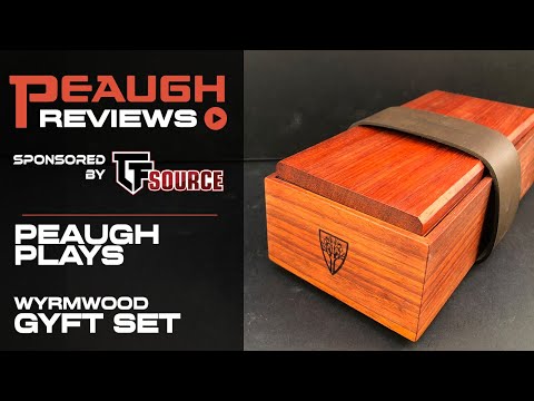 Peaugh Plays: Wyrmwood Dice Tower GYFT SET
