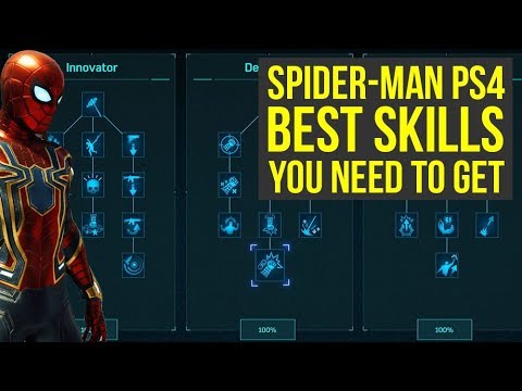 Spider Man PS4 Best Skills YOU SHOULD GET As Soon As Possible (Spiderman PS4 Best Skills)