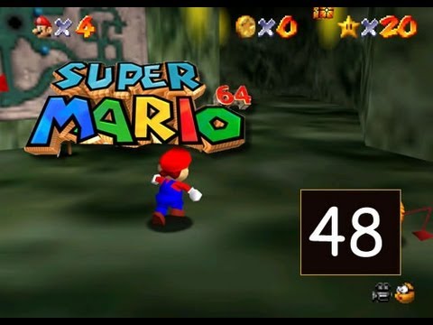 Super Mario 64 - Hazy Maze Cave - Navigating the Toxic Maze - 48/120