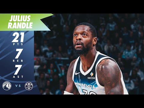 Julius Randle Scores 21 Points Against Nuggets | 01.25.25