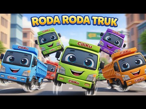 Roda Roda Truk Berputar 🚚🎵 - Lagu Anak Terviral 2026 | Lagu Anak Roda Truk Berputar Edukatif Terbaru