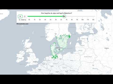 How Far From Copenhagen Can You Get By Train In 12 Hours