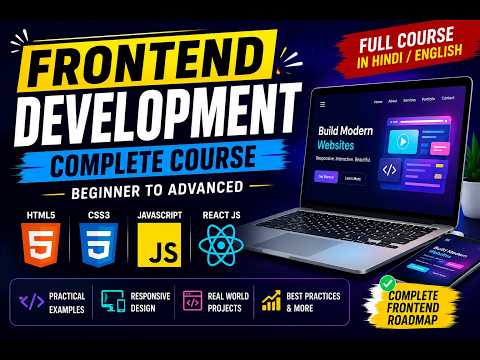 Html5 Css Javascript React Js Full Course Frontend Web Development Tutorial Class 29