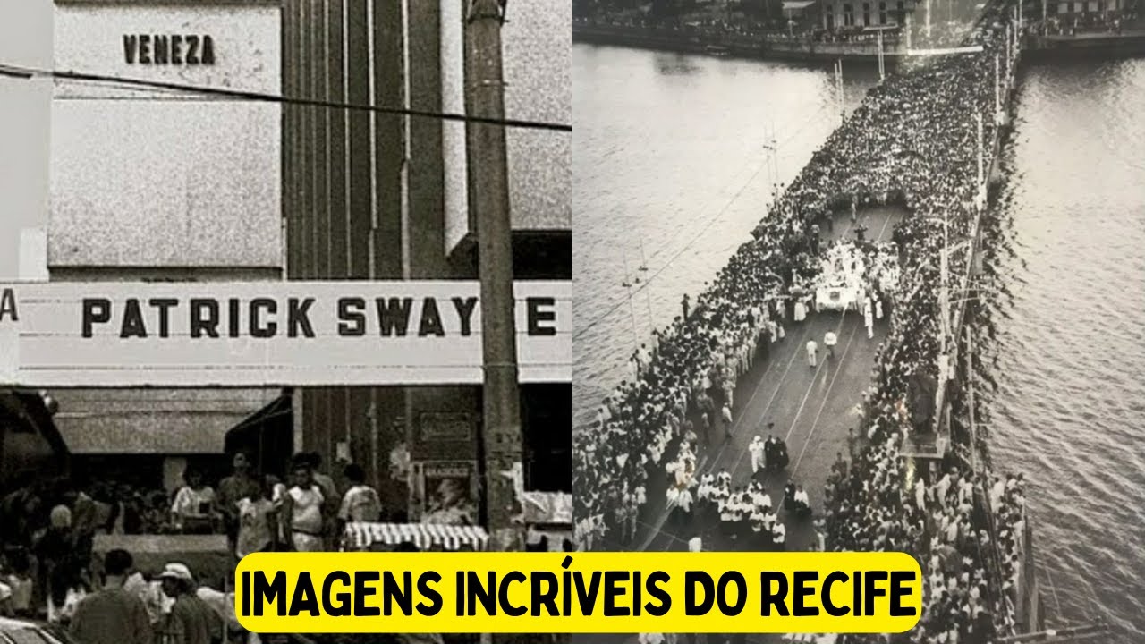 🔴▶FOTOS RARAS E ANTIGAS DO RECIFE!