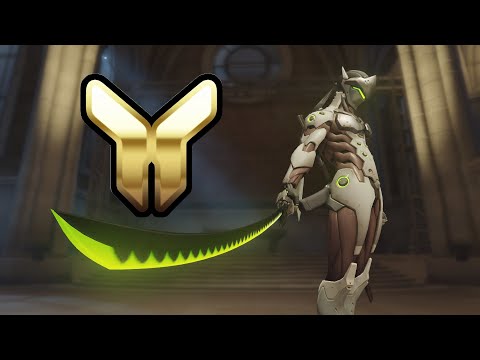 what trying to one-trick genji looks like | gold edition (overwatch)