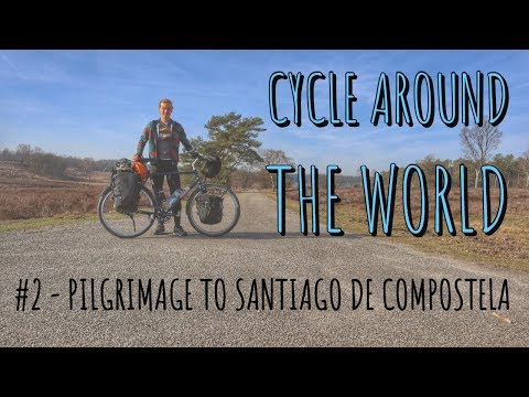 Pilgrimage to Santiago de Compostela🚵 | CATW#2 | BikingBass Bikepacking