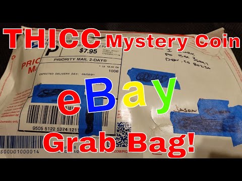 $60 eBay Mystery Coin Grab Bag! Seller Review. Silver, and a HUGE Variety of Stuff. Coin Snobz