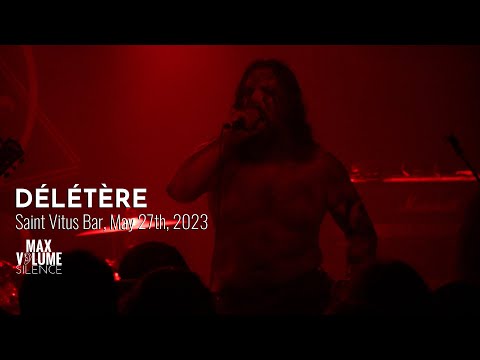DÉLÉTÈRE live at Saint Vitus Bar, May 27th, 2023