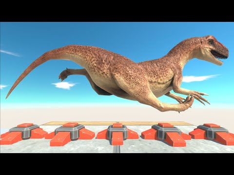 Challenge Long Jump Over Bomb - Animal Revolt Battle Simulator