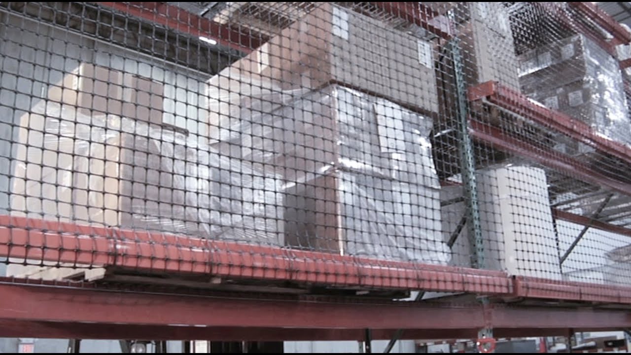 RackGuard Pallet Safety Netting