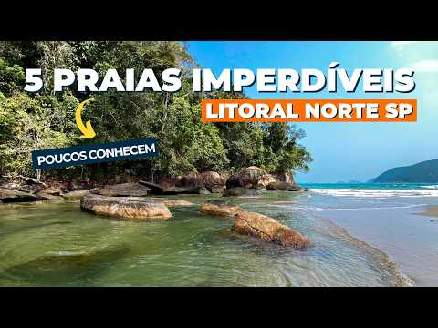5 Incredible Beaches on the North Coast of São Paulo! Off the Beaten Path