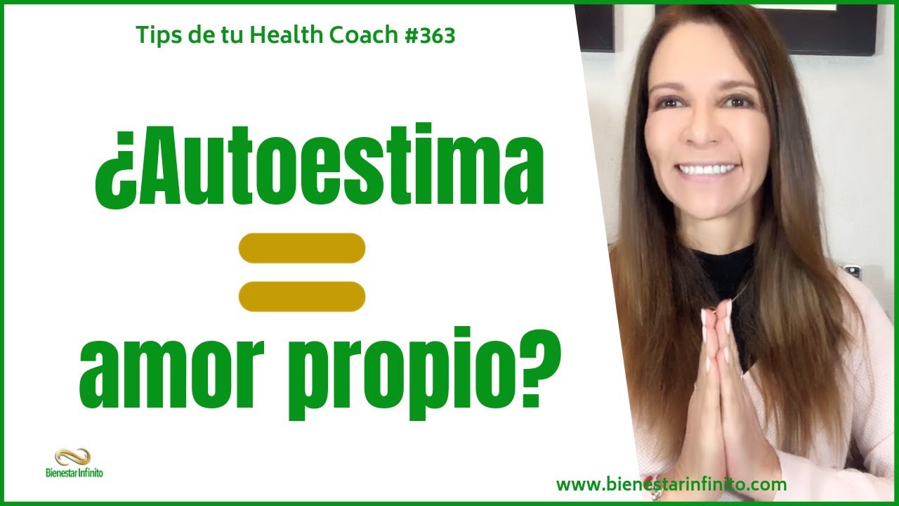 ¿Autoestima = amor propio?
