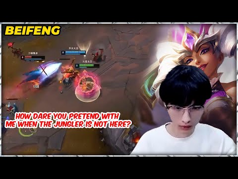 Beifeng Qiyana vs  Irelia : No Jungler, Still Cocky